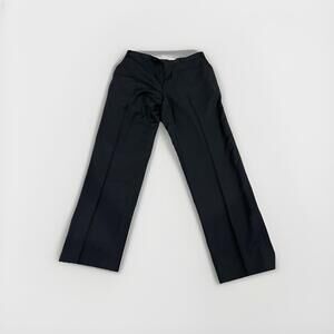 CANALI MENS DRESS PANTS BLACK 34x29 MADE IN ITALY VGC!